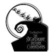 Nightmare Before Christmas Set Out to Sleigh Metal Sign